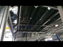 ওজন অ্যালুমিনিয়াম খাদ দ্রুত রোল আপ গুদাম জন্য স্পাইরাল নিরাপত্তা দরজা