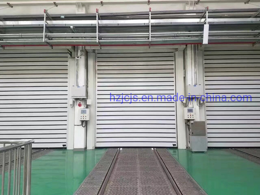 হাই স্পিড রোলিং দ্রুত রোল আপ দ্রুত দরজা সুরক্ষা এবং আউটপুট টর্ক 1000N সঙ্গে