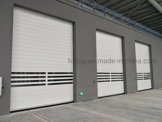 3.9m মোটর শ্যাফ্ট অ্যালুমিনিয়াম খাদ নিরাপত্তা গুদাম গ্যারেজ জন্য দ্রুত বন্ধ দরজা