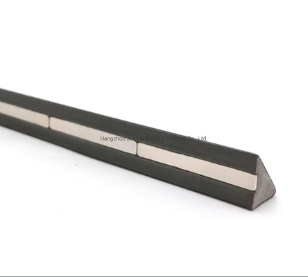 কাস্টমাইজড প্রিফিল্ড কংক্রিটের জন্য GB স্ট্যান্ডার্ড 20X20 মিমি ম্যাগনেট স্টিল চ্যামফার স্টিল স্ট্রিপ