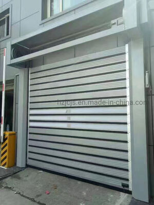 Automatic High Speed Rolling Fire Proofing IP55 Protection Customized Model Roller Shutter Security Door