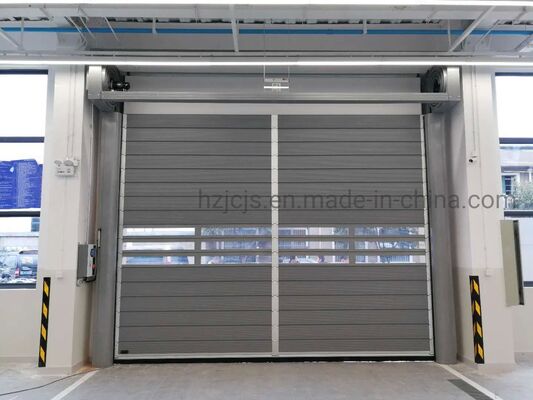 Automatic High Speed Rolling Fire Proofing IP55 Protection Customized Model Roller Shutter Security Door