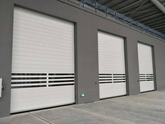 Fire Proofing Automatic Roller Shutter Door with IP55 Protection and Customized Size for Industrial Use